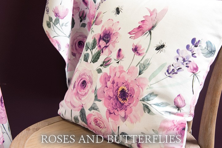 RBU Roses and butterflies