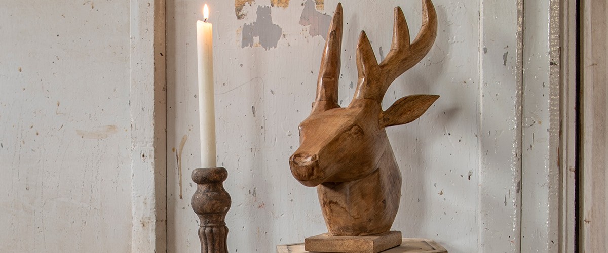 Order Clayre & Eef deer figurines online at MilaTonie