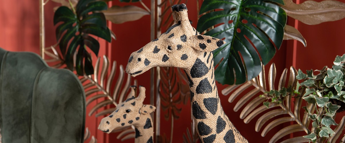 Achetez figurines girafe Clayre & Eef sur MilaTonie