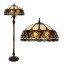 Tiffany floor lamps and column lamps