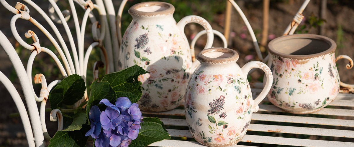 Order Clayre & Eef decorative jugs online at MilaTonie