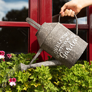 Classic watering can for watering plants