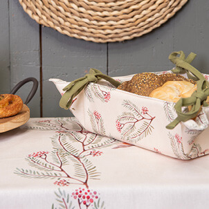 A cute bread basket.