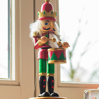 A music box of a classic nutcracker