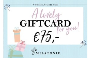 
			                        			Giftcard for him 75