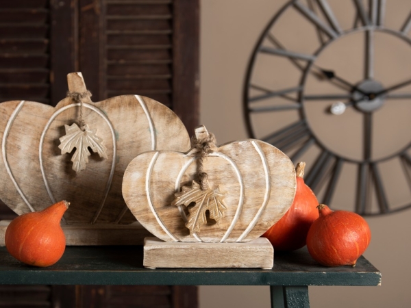 Bring autumn into your home with pumpkins